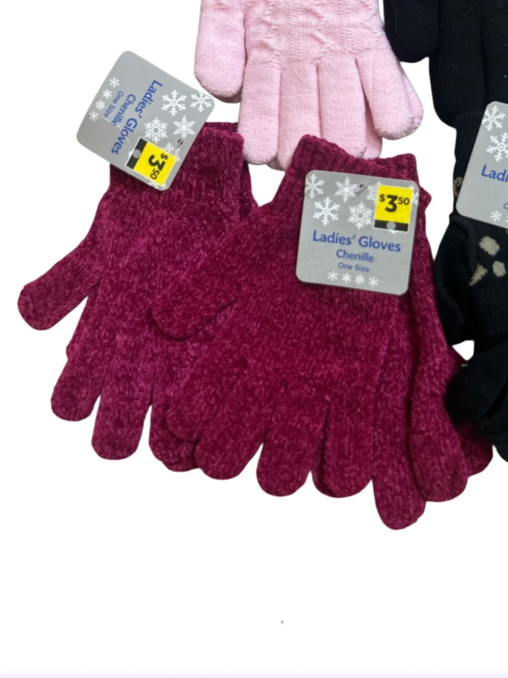 Bundle of 9 NWT  Women’s Winter Gloves T.E.K., 3in 1 , Texting , Chenille